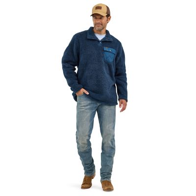 Image showing 3 th Wrangler Men's Sherpa Snap Pullover