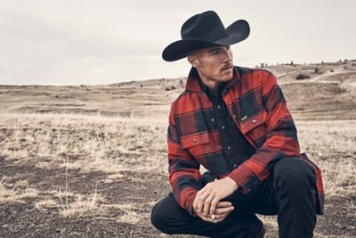 Image showing 6 th Wrangler Men's Flannel Lined Shirt Jacket