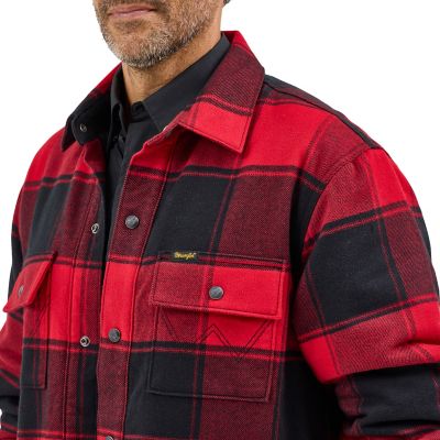Image showing  Men's Flannel Lined Shirt Jacket