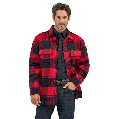 Image showing  Men's Flannel Lined Shirt Jacket