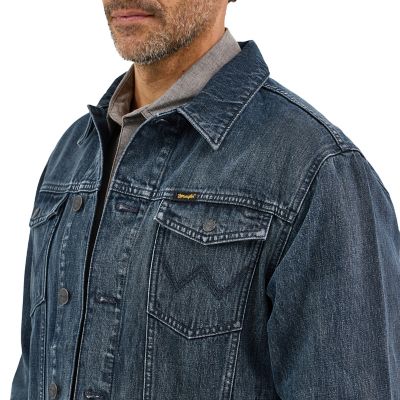 Image showing  Men's Retro Unlined Denim Jacket