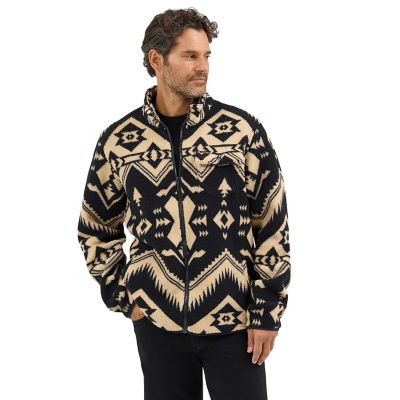 Wrangler Men's Lightweight Sherpa Zip Jacket