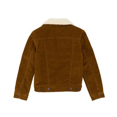 Image showing  Boy's Sherpa Lined Cordouroy Jacket
