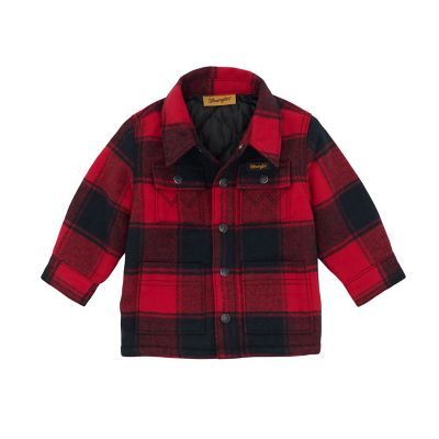 Image showing 0 th Wrangler Baby Quilted Lined Jacket
