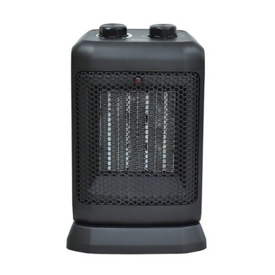 VisionAir 10 in. 1500/750W Oscillating Ceramic Heater