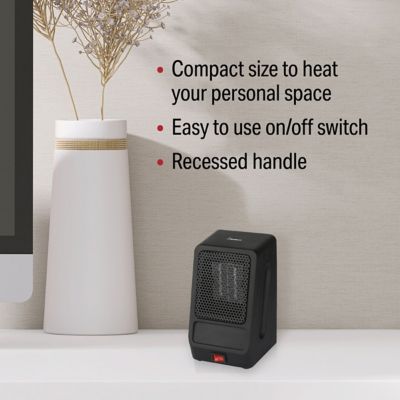 Image showing  7 in. 400W Personal Ceramic Heater