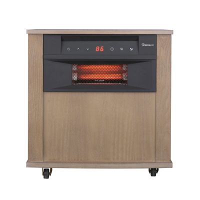 VisionAir 18 in. 1500/1000W Digital 6 Tube Infrared Heater with Remote