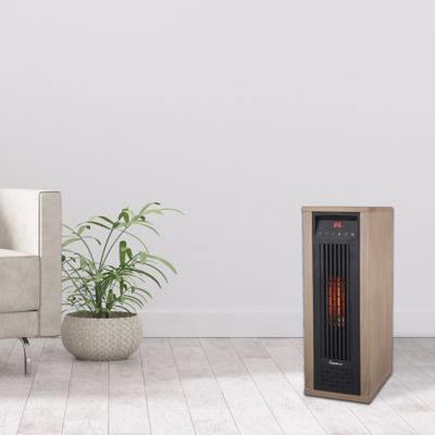 Image showing  Electric 24 in. 1,500/1,000W Digital 6 Tube Infrared Heater with Remote