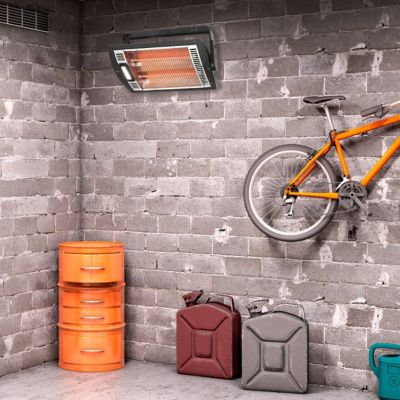 Image showing  24 in. 1500/750W Wall Mount Infrared Radiant Heater