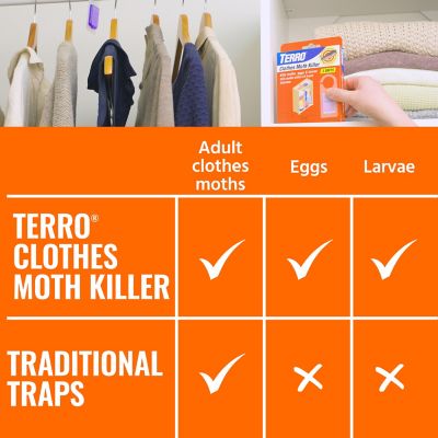 Image showing 9 th TERRO Clothes Moth Killer, 3 pk.