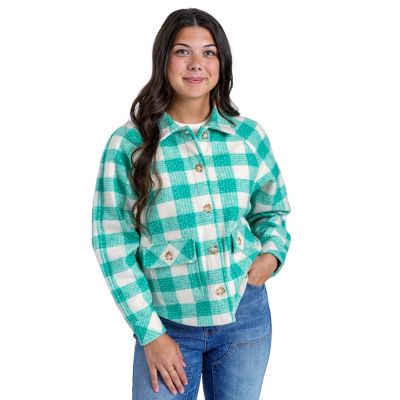 Image showing  Women's Brushed Knit Shirt Jacket
