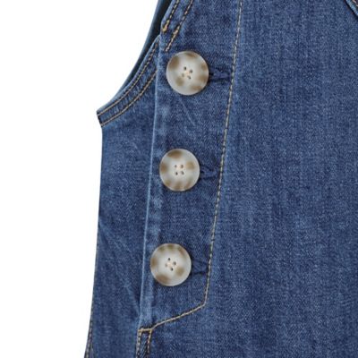 Image showing 7 th Molly Yeh Women's Easy Denim Overalls