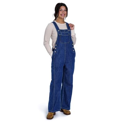 Image showing 8 th Molly Yeh Women's Easy Denim Overalls