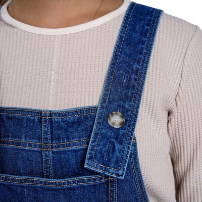 Image showing 5 th Molly Yeh Women's Easy Denim Overalls