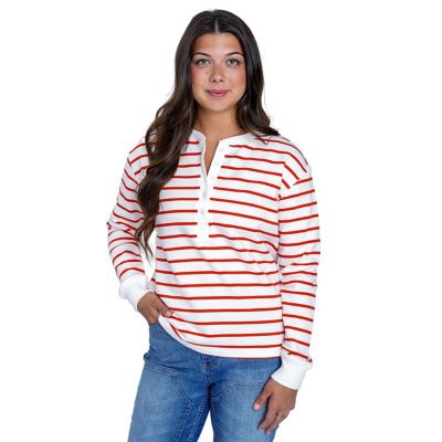 Image showing  Women's French Terry Henley Shirt