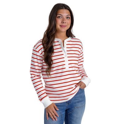 Image showing  Women's French Terry Henley Shirt