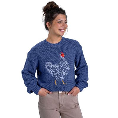 Molly Yeh Women's Crew Neck Novelty Sweater