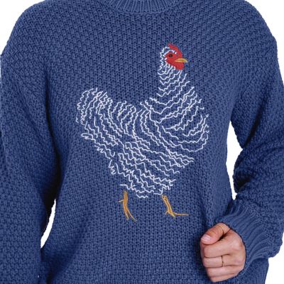 Image showing  Women's Crew Neck Novelty Sweater