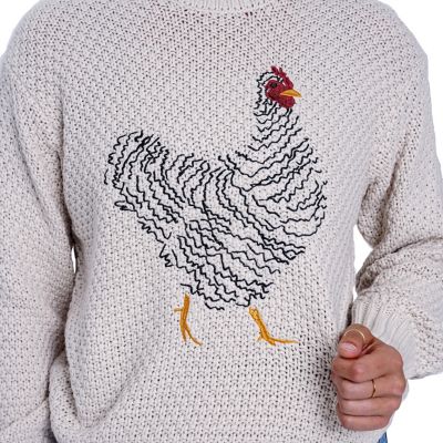 Image showing  Women's Crew Neck Novelty Sweater