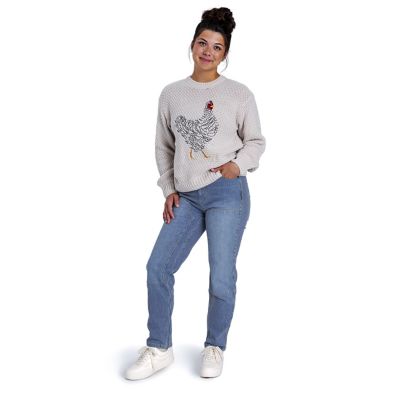 Image showing  Women's Crew Neck Novelty Sweater
