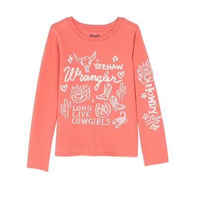 Image showing  Girl's Long Sleeve Graphic T-Shirt