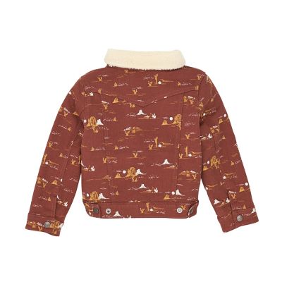 Image showing  Girl's Sherpa Lined Denim Jacket