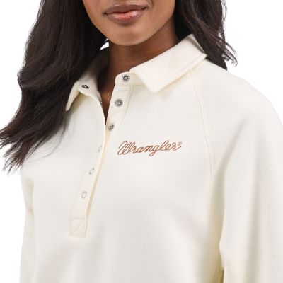 Image showing  Women's Half Snap Sweatshirt