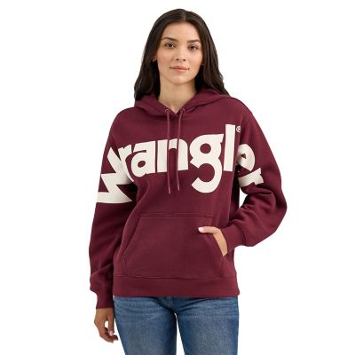 Wrangler Women's Oversized Logo Hoodie
