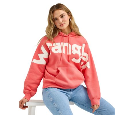 Wrangler Women's Oversized Logo Hoodie