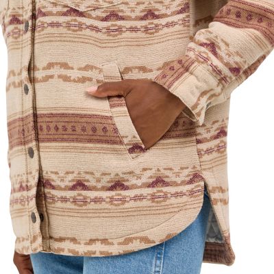 Image showing 4 th Wrangler Women's Quilt Lined Jacquard Shacket