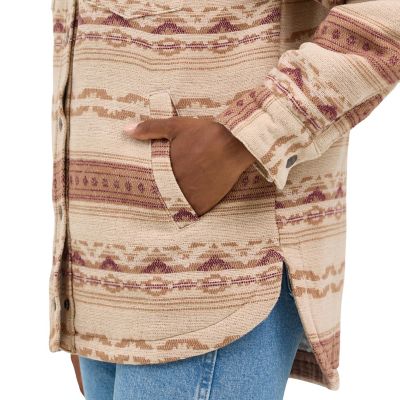 Image showing  Women's Quilt Lined Jacquard Shacket
