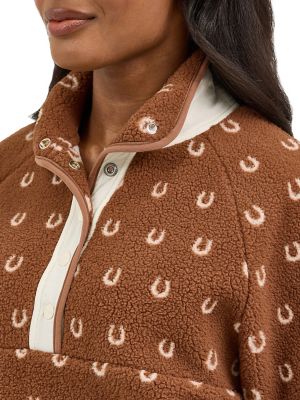 Image showing  Women's Sherpa Snap Pullover