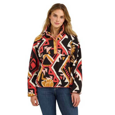 Wrangler Women's Sherpa Snap Pullover