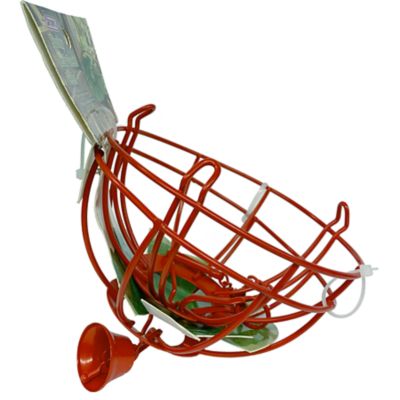Image showing  Poultry Leafy Greens Hanging Wire Basket Feeder