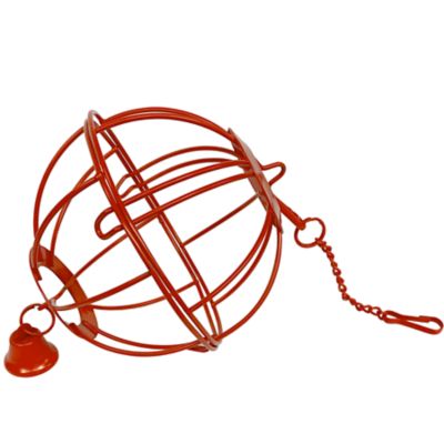 Image showing  Poultry Leafy Greens Hanging Wire Basket Feeder