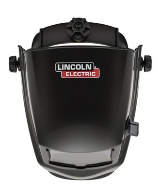 Image showing  Auto-Darkening Welding Helmet with Variable Shade Lens 7-13 (1.73 x 3.82 in. Viewing Area), Black Glossy Design