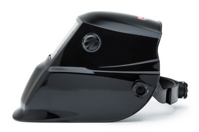 Image showing 5 th Lincoln Electric Auto-Darkening Welding Helmet with Variable Shade Lens 7-13, 1.73 x 3.82 in. Viewing Area, Black Glossy Design