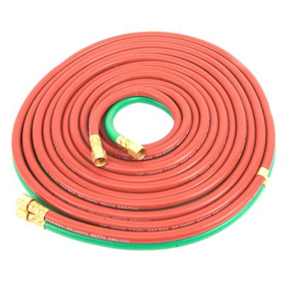 Forney T-Grade Oxy-Acetylene Hose, 1/4 in x 25 ft.