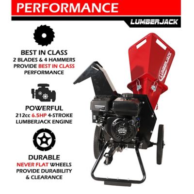 Image showing  3 in. Chipper with 212CC Engine
