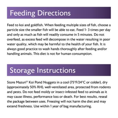 Image showing 7 th Mazuri Koi Pond Nuggets