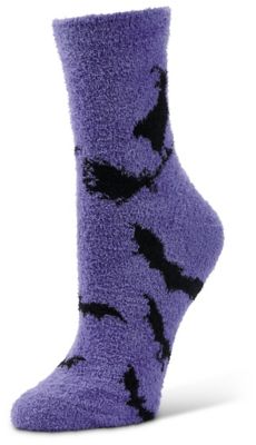 Image showing  Skelly Cow Crew Socks Aloe Infused, 2 Pair