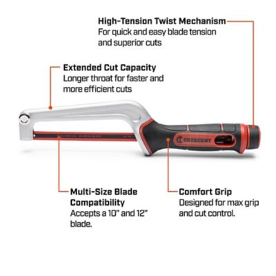 Image showing  10 in. Compact Hacksaw