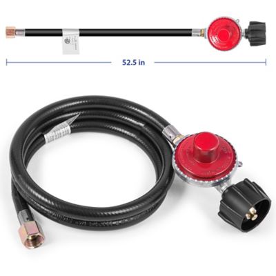 Image showing  5 PSI Propane Hose with Regulator QCC1 Type 4 ft. Propane Tank Hose