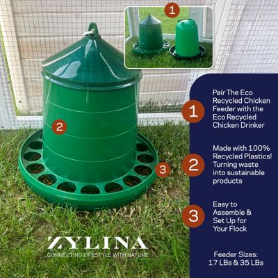 Image showing  Eco Recycled Chicken Feeder, G-11236