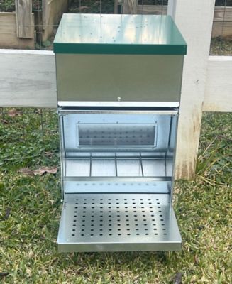 Image showing  Chicken Treadle Feeder, 22 lbs.