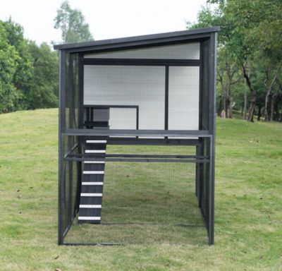 Image showing  Large Modern Ultraguard Metal Framed Chicken Coop, 12 Chicken Capacity