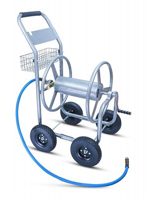 AG-LITE Steel Water Hose Reel Cart, 400 ft. Capacity