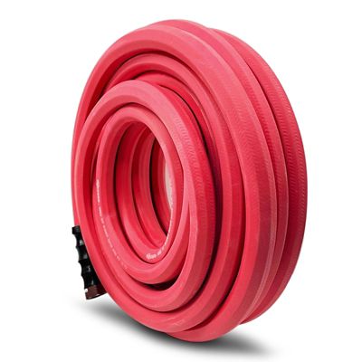 Image showing  5/8 in. x 100 ft. Heavy-Duty Rubber Water Hose