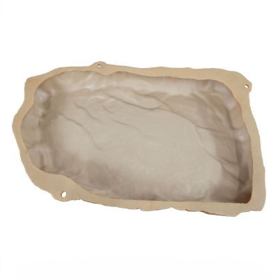 Image showing  Flat Artificial Landscape Rock Cover with Stakes