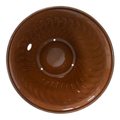 Image showing  Metal Garden Hose Holder Pot with Lid